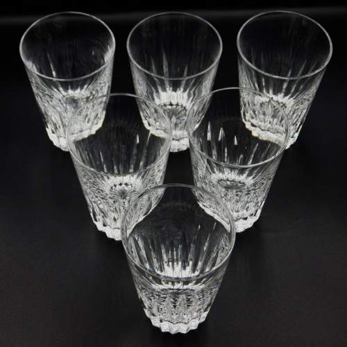Waterford Crystal Set of Six Eileen Cut Glass Small Tumblers image-3
