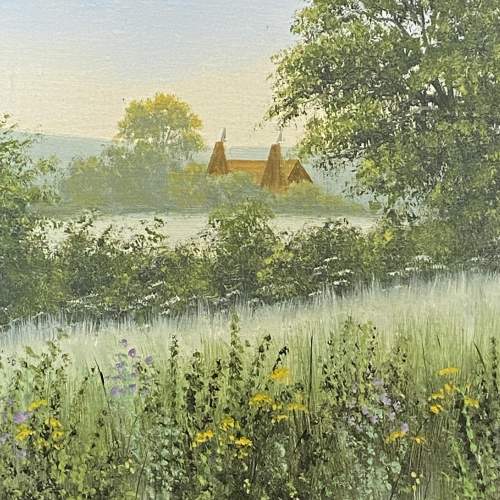 Pair of Oil on Board Country Scenes by Edward Turner image-3