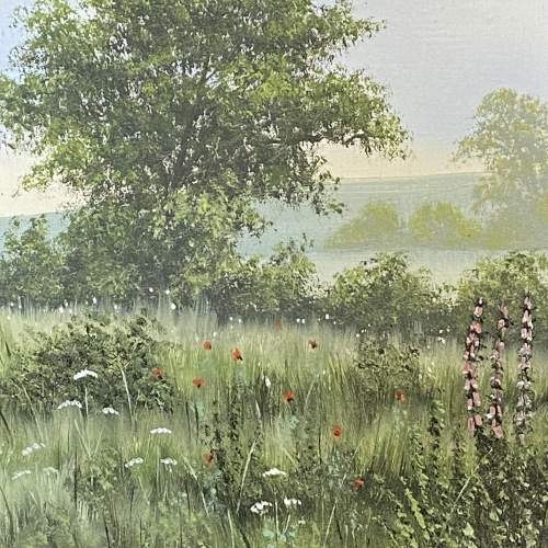 Pair of Oil on Board Country Scenes by Edward Turner image-6