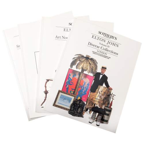 Sotheby's Elton John Memorabilia 1980s Auction Catalogues image-4
