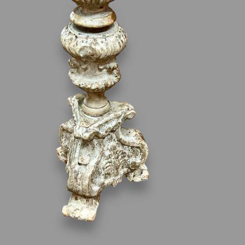 Pair of 18th Century French Pricket Candlesticks image-6
