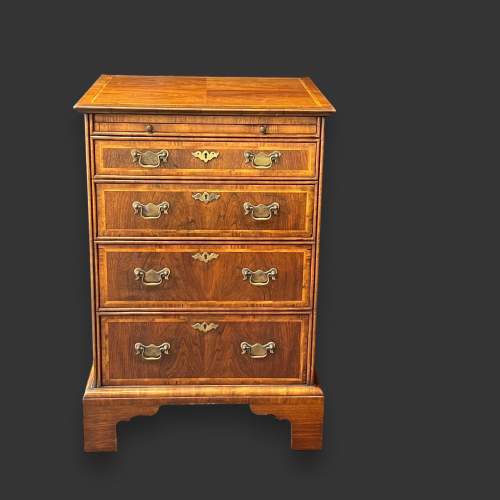 Walnut Bachelors Chest of Drawers image-2