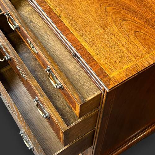 Walnut Bachelors Chest of Drawers image-5