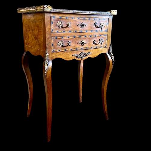 French Louis XV Style Side Table image-1