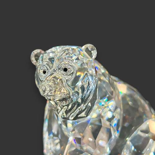 Rare Swarovski Crystal Grizzly Bear image-3
