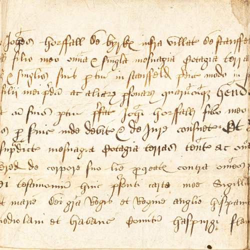 Rare Antique 16th Century Vellum Document in Latin image-6