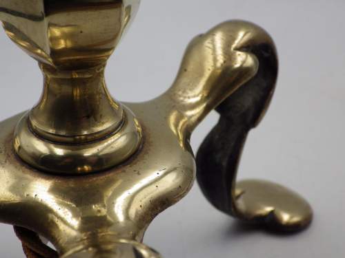WAS Benson Arts & Crafts Brass Table Lamp Pullman Lamp image-5