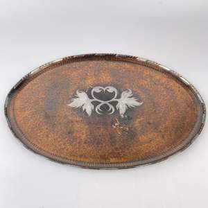 Copper Serving Tray by Paul Gilling