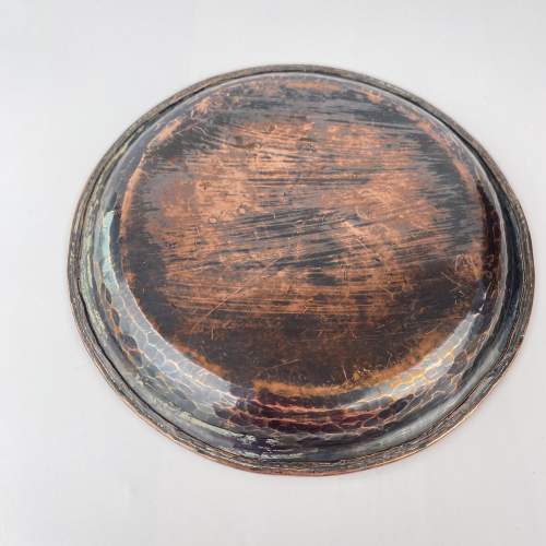 Copper Arts and Crafts Plate By Hugh Wallis Circa 1900-1930 image-6