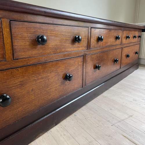 An Original Victorian Haberdashery Chest of Drawers image-1