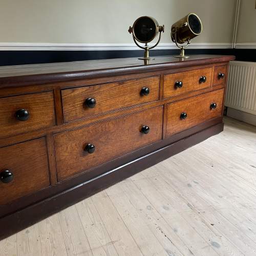 An Original Victorian Haberdashery Chest of Drawers image-3