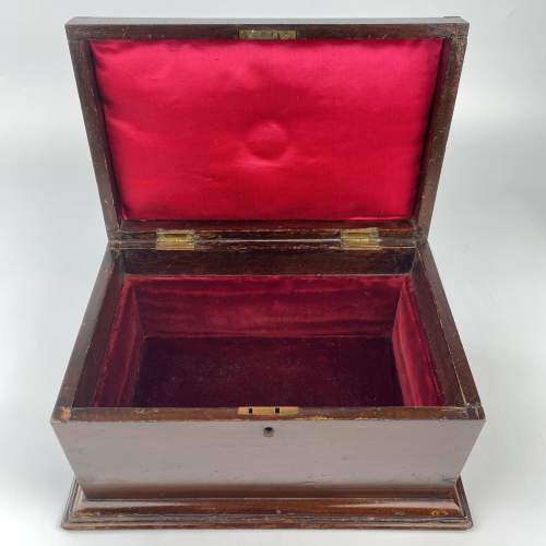 Mahogany Victorian Jewellery Casket Circa 1880-1890 image-4