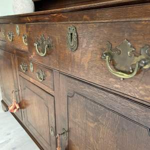 An English Oak 19th Century Dresser