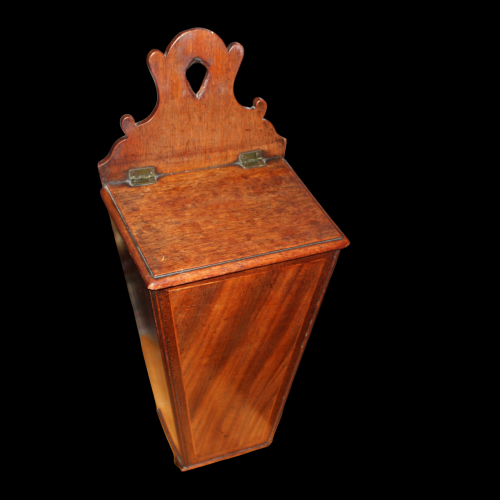 Antique 19th Century Mahogany Knife or Storage Box image-6