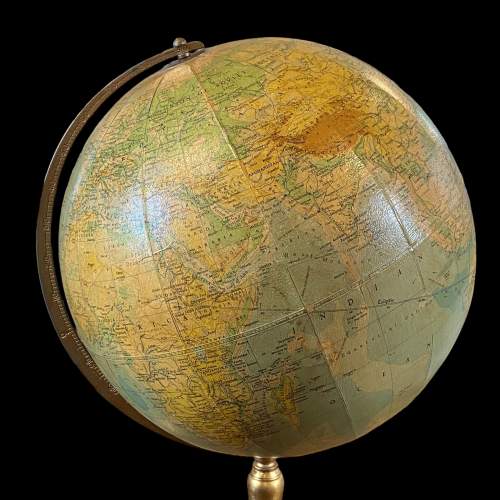 Vintage Worldmaster Globe on Antique Stand image-2