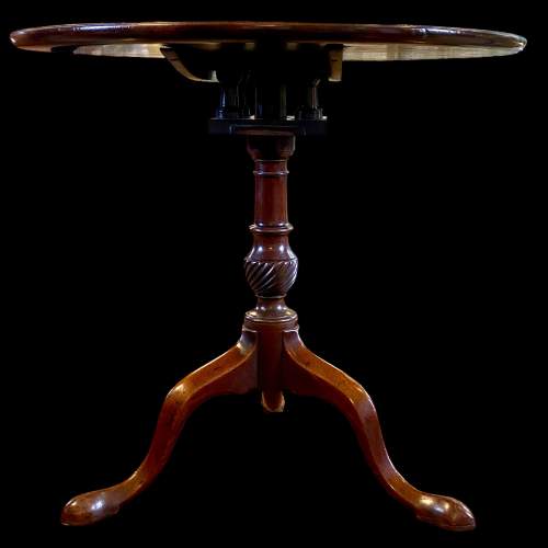 George II Birdcage Tilt Top Tea Table image-2