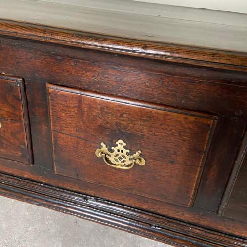 Late 17th Century Oak Low Dresser image-4