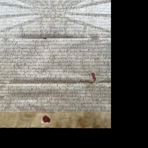 An 18th Century Indenture Henry Aghonby of Cumberland image-5