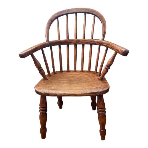19th Century Childs Windsor Chair image-6
