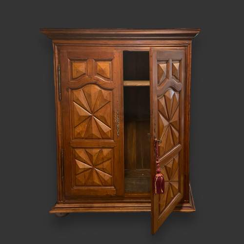 Early 19th Century Walnut Armoire image-2