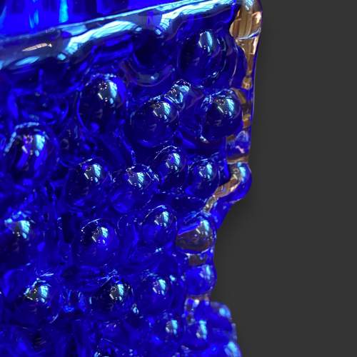 Josef Schott Cobalt Smalandshyttan Tall Glass Vase image-6