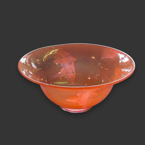 Rare Nazeing Glass Elwell Bowl image-1