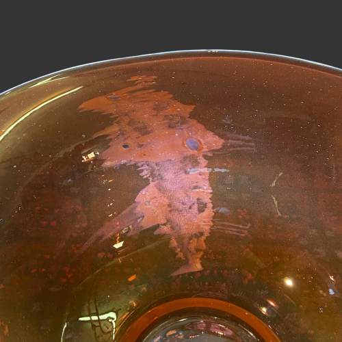 Rare Nazeing Glass Elwell Bowl image-3