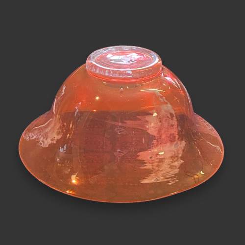 Rare Nazeing Glass Elwell Bowl image-6