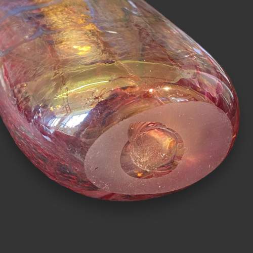 Norman Stuart Clarke Art Glass Bottle image-3