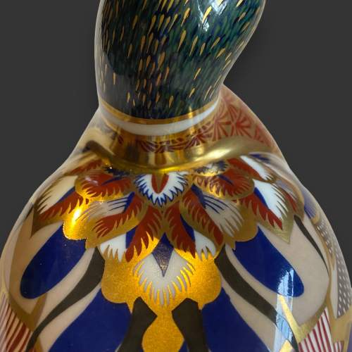 Royal Crown Derby Paperweight of a Mallard image-4