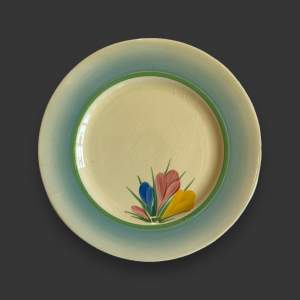 Clarice Cliff Spring Crocus Tea for Two Plate