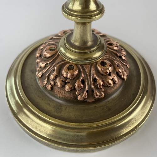 Brass and Copper Taza - Early 1900's image-2