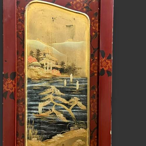 Early 20th Century Chinoiserie Folding Fire Screen image-4