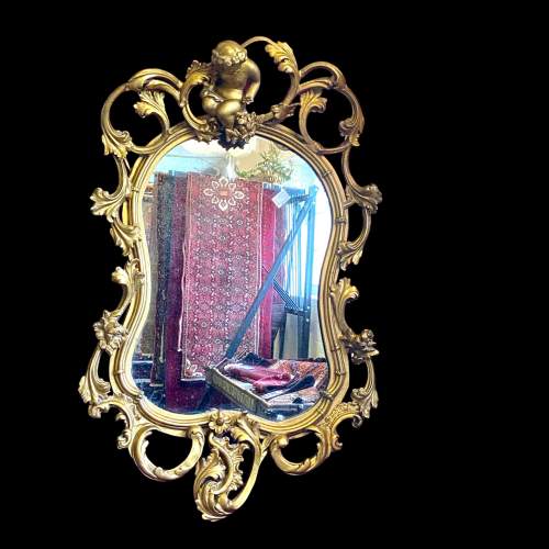 A Stunning Early 19th Century French Mirror In The Rococo Style image-1