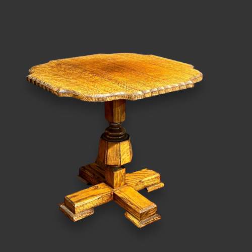 Oak Occasional Table image-1