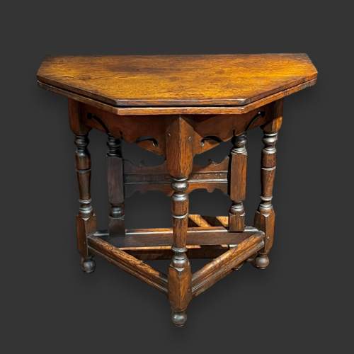Mid 20th Century Aged Oak Occasional Table image-2
