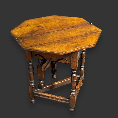 Mid 20th Century Aged Oak Occasional Table image-3