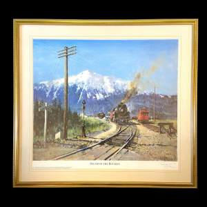 Steam in the Rockies Limited Edition Print by Terence Cuneo