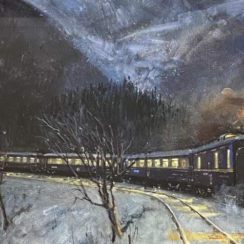 Simplon Orient Express Limited Edition Print by Terence Cuneo image-2