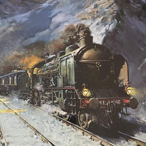 Simplon Orient Express Limited Edition Print by Terence Cuneo image-3
