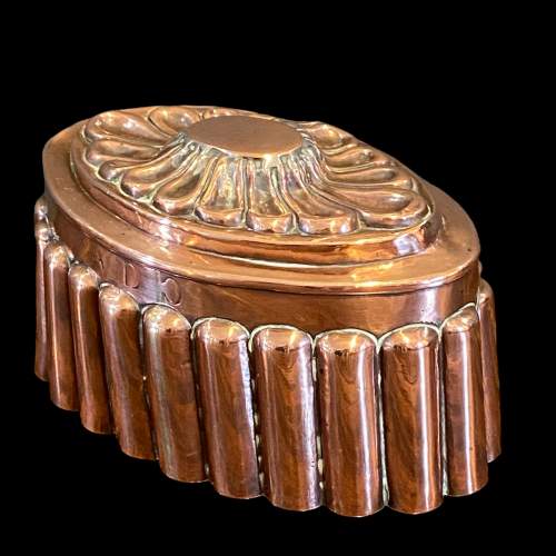 Victorian Copper Jelly Mould image-1