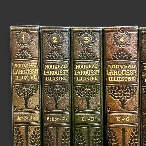 Nouveau Larousse Illustre Encyclopedic Dictionary image-2