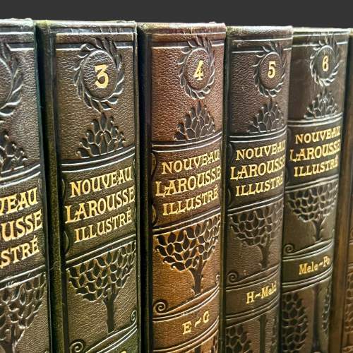 Nouveau Larousse Illustre Encyclopedic Dictionary image-3