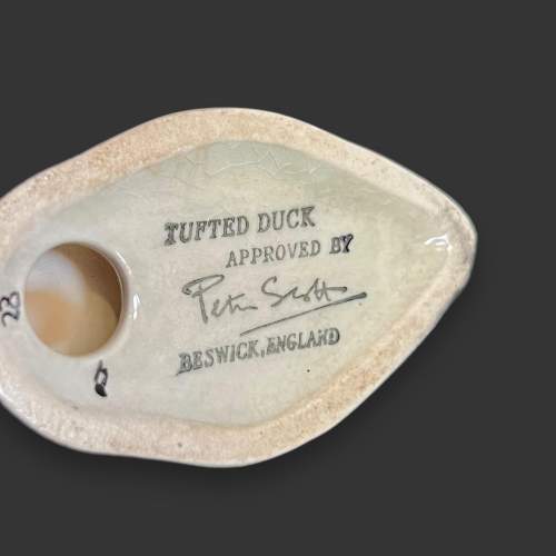 Beswick Ceramic Tufted Duck image-4