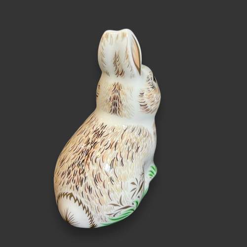 Royal Crown Derby Collectors Guild Nibbles the Rabbit Paperweight image-3