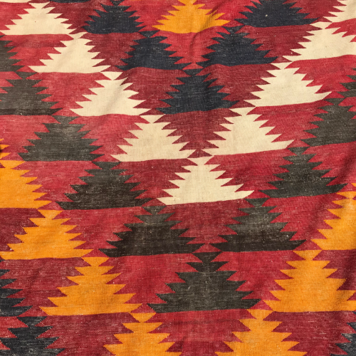 Stunning Hand Knotted Tribal Afghan Kilim Area Rug Large Carpet image-4