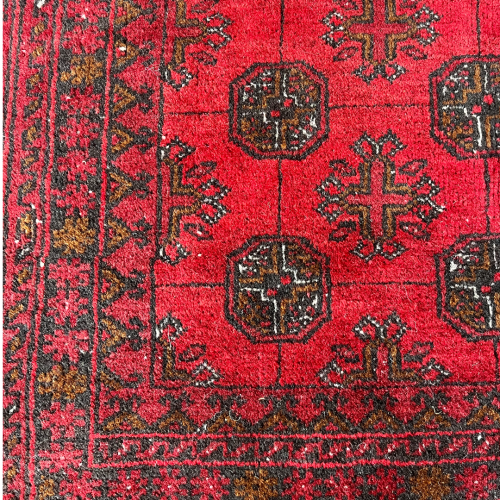 Traditional Afghan Ersari Area Rug Large Carpet Gull Design image-5