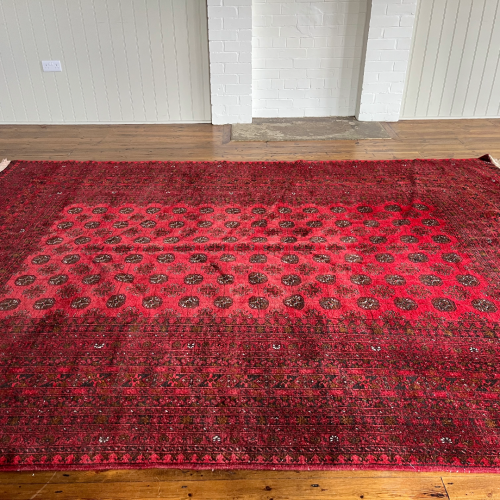 Traditional Afghan Ersari Area Rug Large Carpet Gull Design image-6