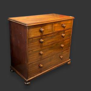 Victorian Period Mahogany Chest of Drawers
