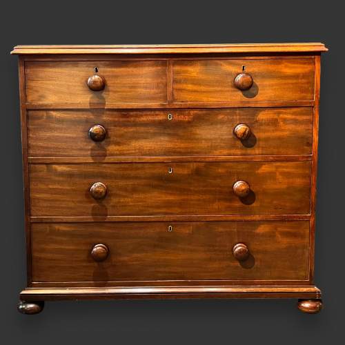 Victorian Period Mahogany Chest of Drawers image-2